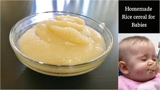 Homemade Rice Cereal for babies 6 months in Tamil  Homemade cerelac in Tamil  Baby Food [upl. by Silado326]