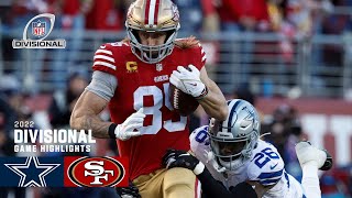 Dallas Cowboys vs San Francisco 49ers  2022 Divisional Round Game Highlights [upl. by Yrhcaz]