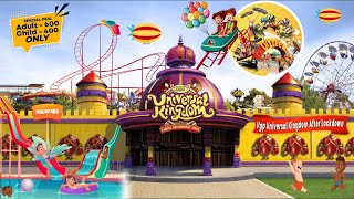 VGP Universal Kingdom  Theme Park Chennai  Full Tour THRILL amp FUN Rides VGP  After Lockdown [upl. by Coraline]