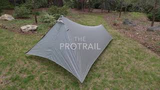 Tarptent ProTrail Setup [upl. by Aihsiek98]