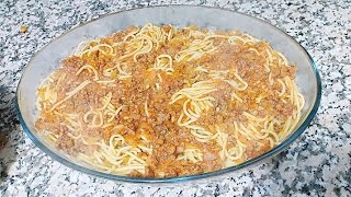 Kıymalı Spagetti Makarna Tarifi [upl. by Twum]