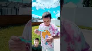 funny prank comedy challenge memes bubble khamitovy candy blew tiktok [upl. by Elysee833]