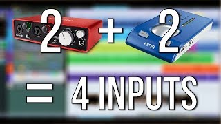 How to Use Multiple Audio Interfaces Simultaneously [upl. by Charleen]