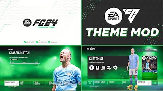 EA FC 24 Theme Mod V2 For FIFA 22 PC  TU17 [upl. by Levi769]