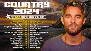 Country Music 2024 Collection  Chris Stapleton Morgan Wallen Luke Bryan Lee Brice Thomas Rhett [upl. by Davy]