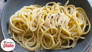 How to Make BEST CACIO E PEPE PASTA [upl. by Brynn]