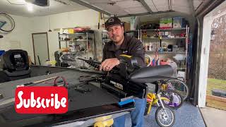 Bass Tracker Classic XL Minn Kota Powerdrive install trolling motor replacement [upl. by Ahsinirt]