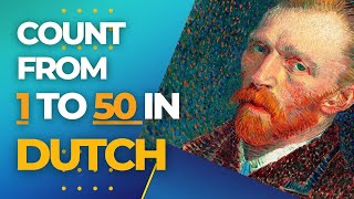 How to count from 1 to 50 in DUCTH howto how counting dutch amsterdam [upl. by Bushey428]