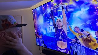 Charlotte Flair Returns and Wins WWE Women’s Smackdown Championship Reaction [upl. by Nady880]