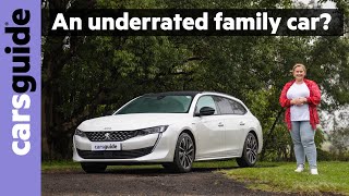 Peugeot 508 hybrid 2024 review GT PHEV Sportswagon  A genuine BMW 3 Series family car alternative [upl. by Assirt]