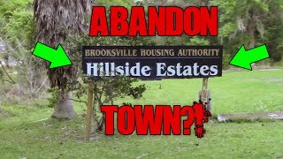 EXPLORING HILLSIDE ESTATES Brooksville Floridas Forgotten Neighborhood [upl. by Eetnahs]