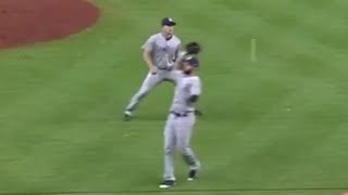 Eric Hosmer BOTCHES easy pop up causes Astros to win the game [upl. by Sucram879]