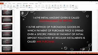 Class 8  NSM3 chap 2 main points Financial Transactions [upl. by Oscar]