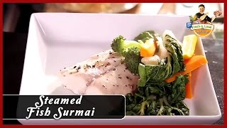 Steamed Fish Recipe Surmai with Fresh Vegetables  Chef Vicky Ratnani  Indian Style Food Recipes [upl. by Ecinom97]