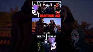 MK1 GHOSTFACE GAMEPLAY TRAILER REACTION BOIII mortalkombat1 mk1 ghostface [upl. by Cheshire]