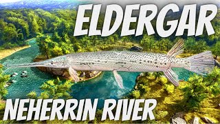 Fishing Planet  Neherrin River Monster  How To Catch Eldergar [upl. by Marice]