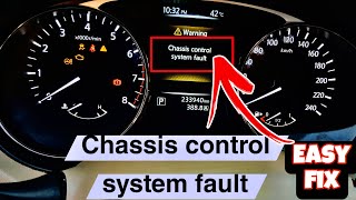 Nissan chassis control system fault [upl. by Norrahc]