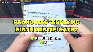 Paano MagApply ng Birth Certificate if walang record sa LCR or PSA  Delayed Registration of Birth [upl. by Ainolopa]