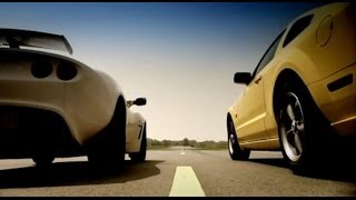 Lotus Exige vs Ford Mustang  Top Gear [upl. by Nassir566]