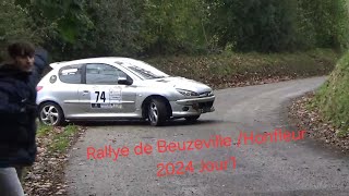 RALLYE de Beuzeville Honfleur 2024 Jour1 [upl. by Nabetse]