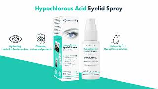 The Eye Doctor Hypochlorous Eyelid Spray [upl. by Aliab]