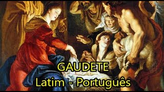 Gaudete LEGENDADO PTBR [upl. by Sipple]