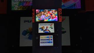 Mario Kart Nintendo Switch OLED vs 3ds XL speed comparison [upl. by Aitra]