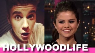 Justin Bieber Cries Selena Gomez Disses Justin On David Letterman [upl. by Lagasse]