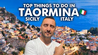 Top 10 things to do in Taormina Sicily  Italy Travel Vlog [upl. by Attelrahc]