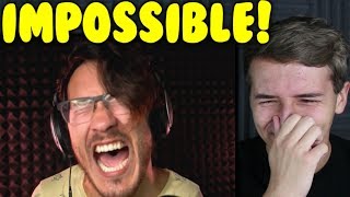 Markiplier Try Not To Laugh Challenge 9 Reaction [upl. by Irual]