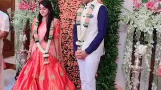 Engagement Ceremony of Aishwarya Daughter of DK Shivakumar With Amartya Hegde [upl. by Inihor]