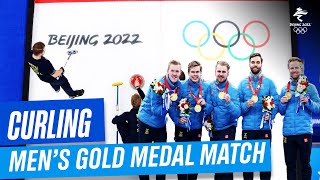 Curling  Mens Gold Medal Match  Full Replay  Beijing2022 [upl. by Esinahs555]