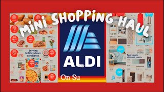 ALDI Mini Haul With Prices Shop With Me [upl. by Redliw]