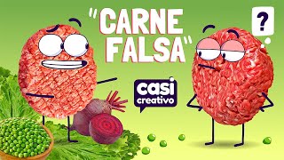 Carne Falsa VS Carne Normal  Casi Creativo [upl. by Murrell]