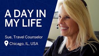 A Day in Sue’s Life as a Travel Consultant [upl. by Aileme]