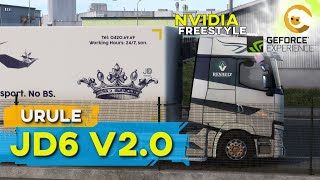 👑 ETS2  NVIDIA FREESTYLE TUTORIAL  JD6 V20  URULE 👑 [upl. by Micheal]