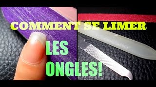 Comment bien se limer les ongles  Astuces et conseils [upl. by Yrrek]