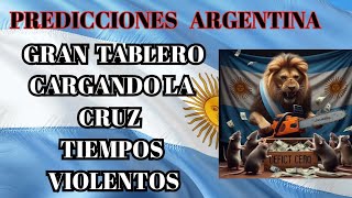 PREDICCIONES ARGENTINA GRAN TABLERO CARGANDO LA CRUZ tarot argentina astrologia [upl. by Gambrill599]