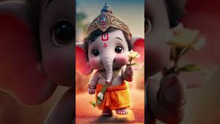 ganpati sukhkartadukhhartadevachadevtuganpati trandingkidssongs youtubeshortsyoutubeshorts [upl. by Parent]