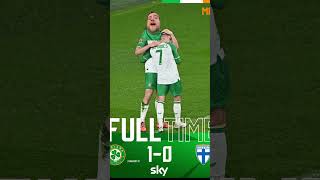 KELLEHER MAN OF THE MATCH Ireland 1 Finland 0 [upl. by Ratep]