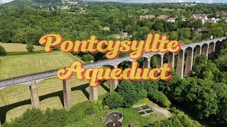 Pontcysyllte Aqueduct Trevor Basin Wrexham North East Wales 15072024 [upl. by Ajiak365]