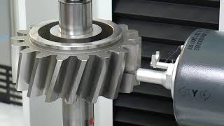 Klingelnberg P 65 Roughness Measuring Cylindrical Gear [upl. by Rech70]