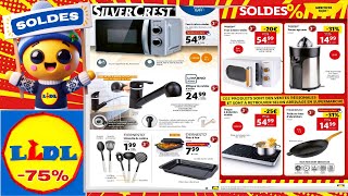 📢 SOLDES JUSQUÀ 75 catalogue LIDL NON ALIMENTAIRE du 10 au 16 janv 2024 SILVERCREST PARKSIDE  FR [upl. by Vale333]