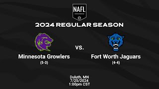 Minnesota Growlers vs Fort Worth Jaguars [upl. by Stoneham]