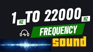 Disturbing sound 1 Hz to 22000 Hz for Deep Listening frequency music [upl. by Acirea]