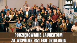 Podziękowanie Laureatom konkursu za wspólne 851 ekologicznych działań Reportaż nr 1 skrót [upl. by Nej322]