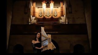 Catalina Vicens  Medieval Portative Organ  Lucente Stella [upl. by Millian]