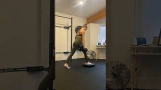 Front Foot Elevated Split Squat Quad Bias [upl. by Yruoc]