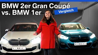 BMW 2er Gran Coupé vs 1er im Vergleich  ReviewSitzprobe [upl. by Serrell]