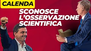 Calenda sconosce losservazione scientifica orsini cartabianca politics calenda [upl. by Nylassej]